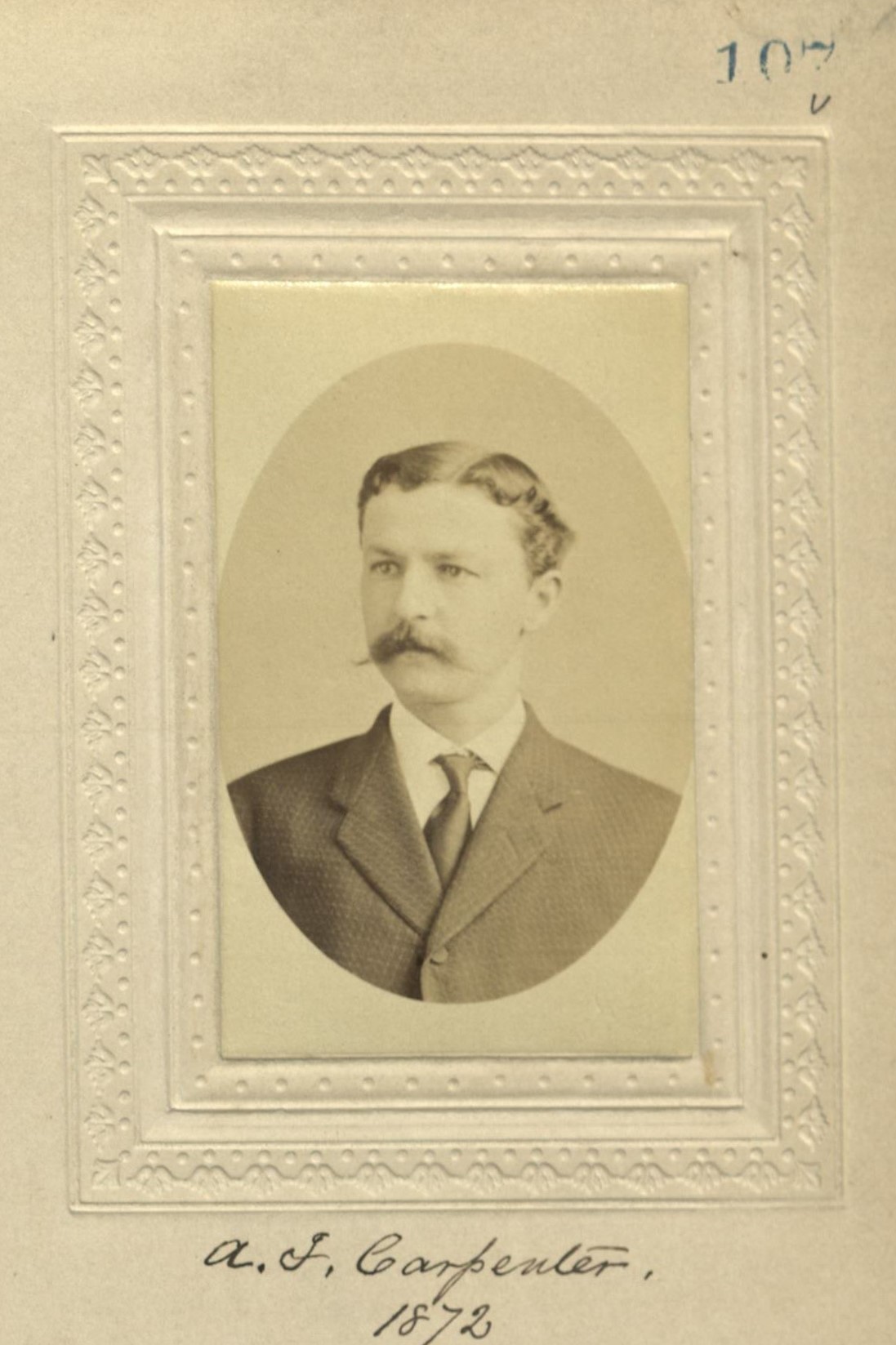 Member portrait of Alfred F. Carpenter